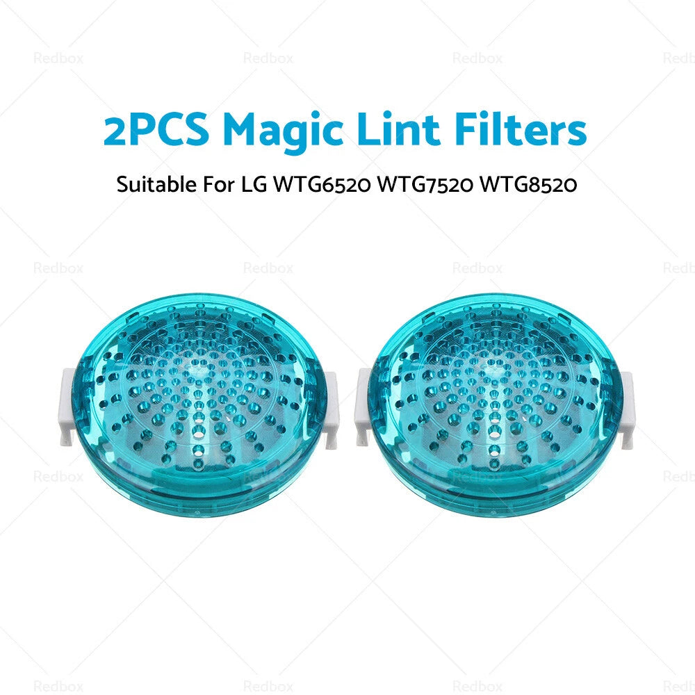 2X Mesh Lint Filters for LG WTG6520 WTG7520 (2015–2021)