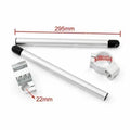 Universal Clip-On Handlebars for Kawasaki ZX6R ZX9R ZRX1100 (46mm)