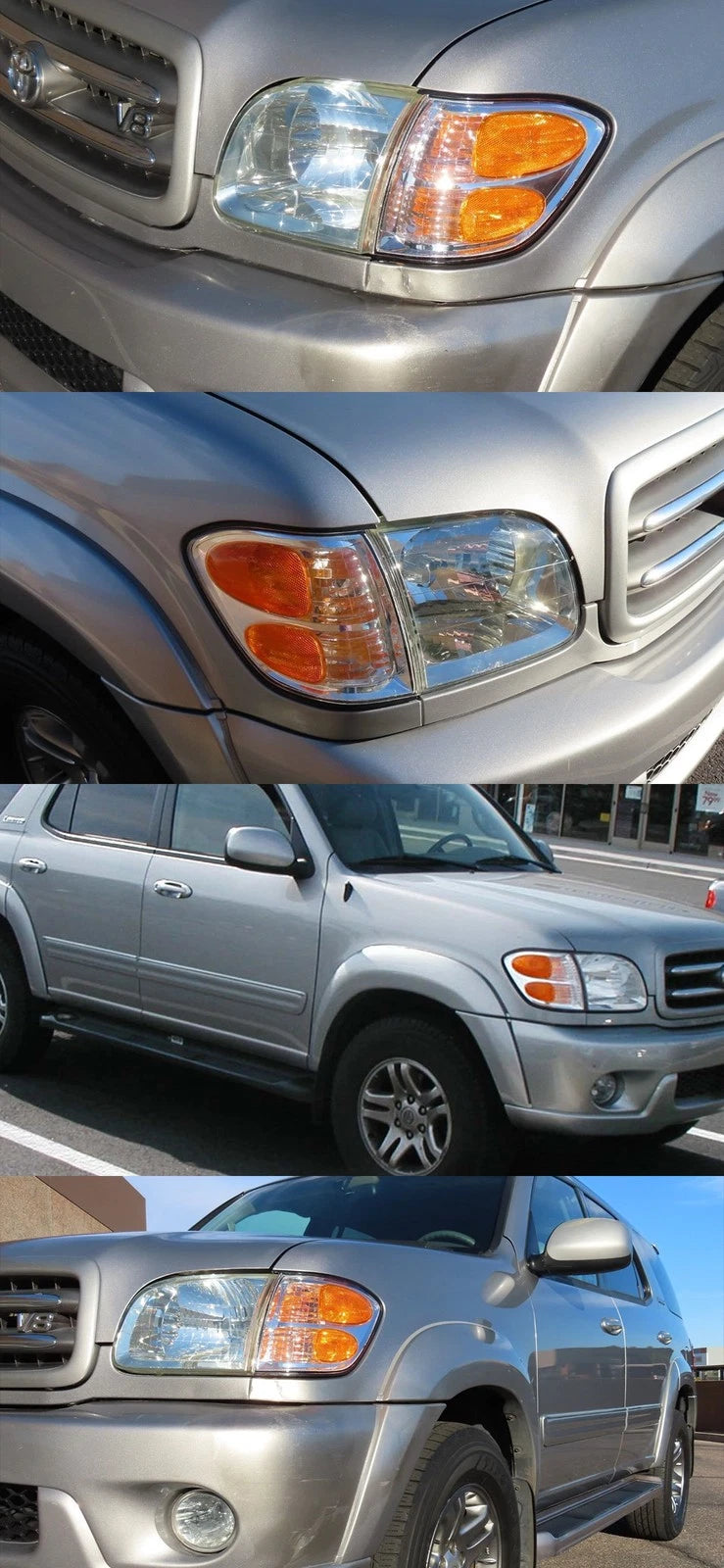 Front Corner Turn Signal Halogen Light for Toyota Sequoia (2001–2004) 1 Pair