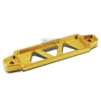 Gold Aluminum Battery Tie Down Mount Bracket Kit for Auto Car (170MM/145MM)