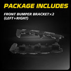 Set of 2 Front Left Right Bumper Retaining Brackets for Subaru Impreza (2012–2016)