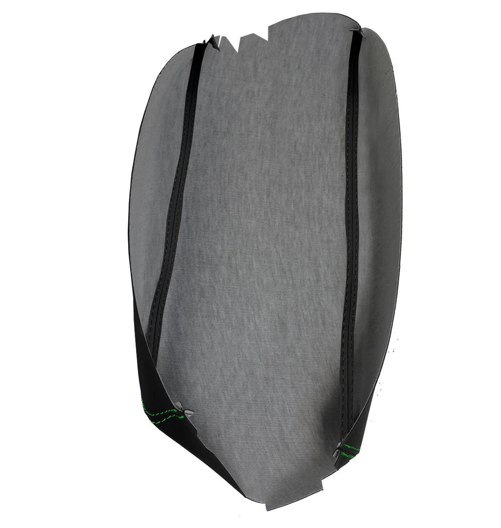 Leather Console Lid Armrest Cover for Ford Ranger (2019–2020) Green Stitch