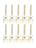 10 pcs terminal blocks for efficient electrical installations
