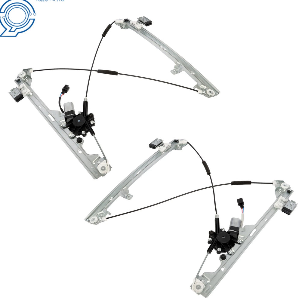 2X Power Window Regulator w/ Motor for Chevy Silverado 1500 (2007–2013)