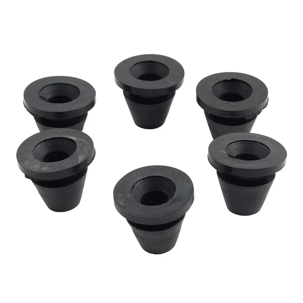 6 x Rubber Side Cover Grommets for Harley Touring Road Electra Glide (2008-2024)