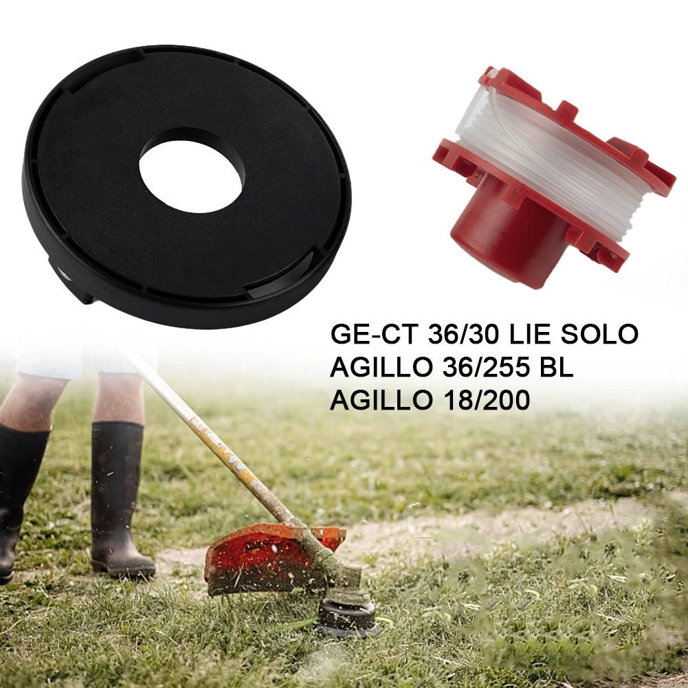 Trimmer Kit Accessories Cover 97.2mm x 28.7mm Line 26.5FT / 8M