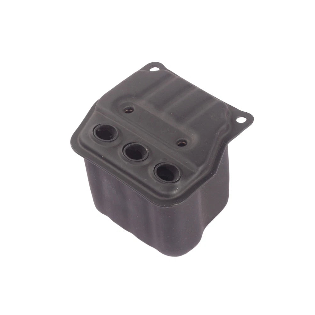 Dual Hole Muffler Exhaust Pipe Silencer for Chainsaws (52mm 58mm)