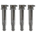 Set of 4 Delphi Direct Ignition Coils for Hyundai Accent Kia Rio (2006–2011)