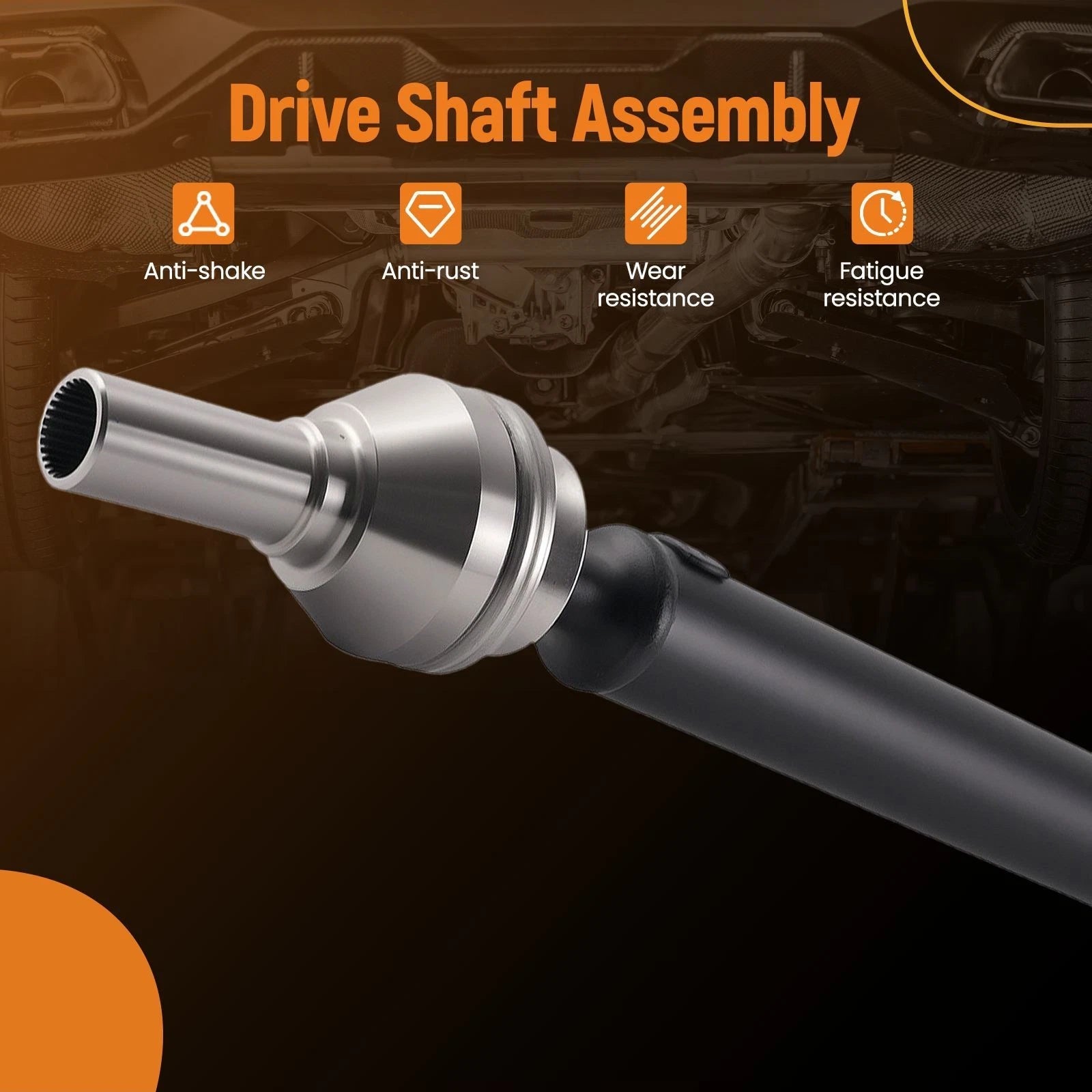 Driveshaft Assembly for Dodge Durango, Chrysler Aspen (2004-2009) 4WD