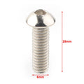 Front Brake Disc Screw Hardware for Harley Touring Dyna Softail XL883