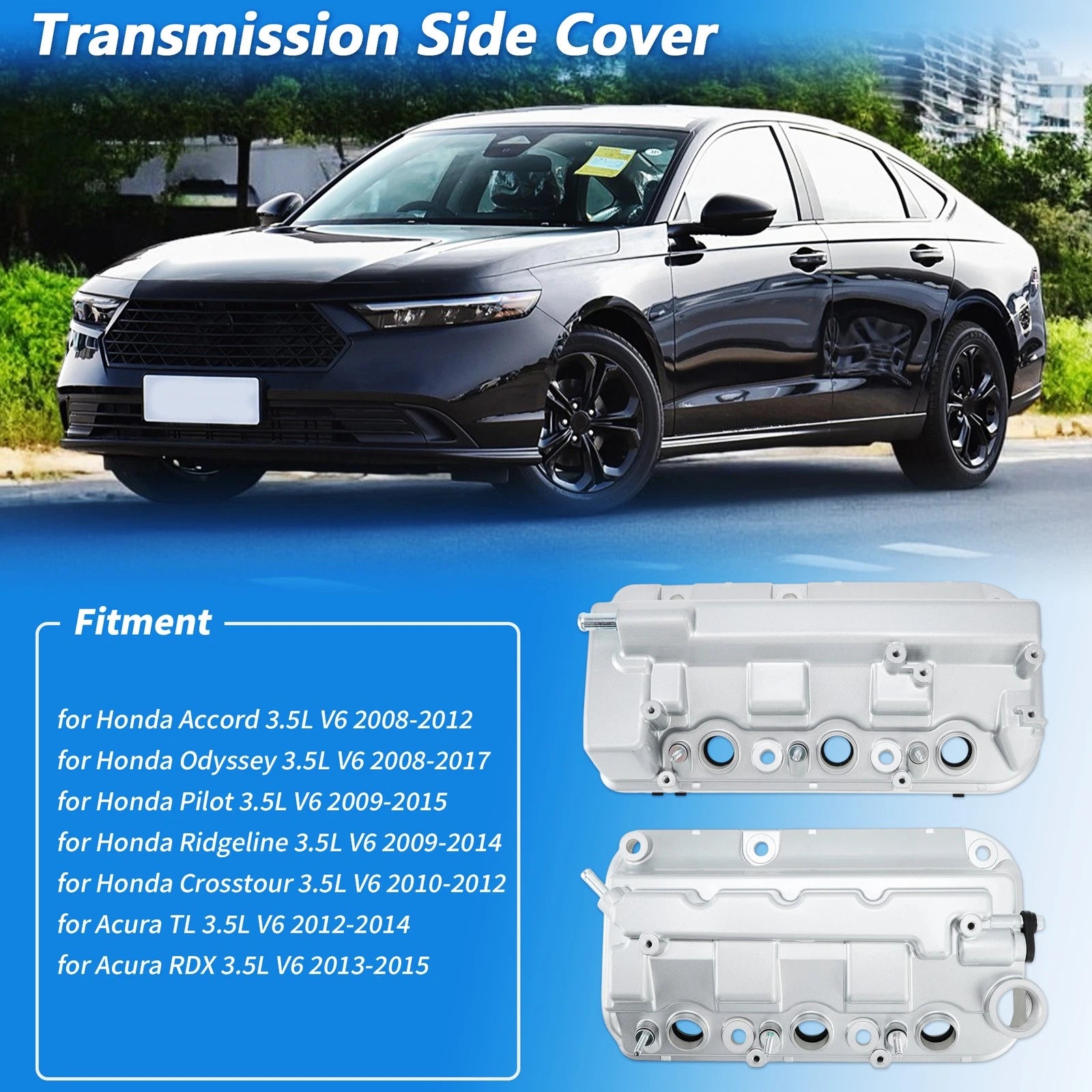 Engine Valve Cover for Honda Accord 3.5L V6 (2008–2012) 12310R70A00 12320R70A00