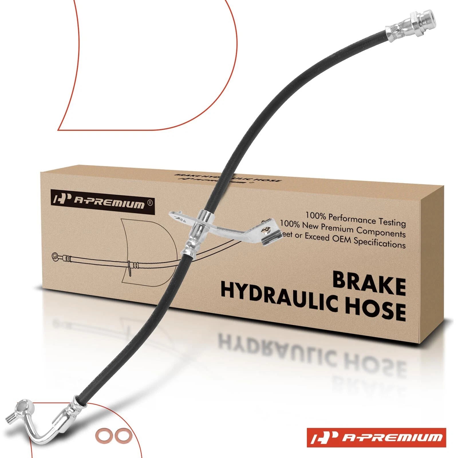 Front Right Brake Hydraulic Hose for Kia Cadenza (2014–2016)
