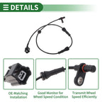 ABS Wheel Speed Sensor No. 479011KA0A for Nissan Juke (2011–2017) Rear Left