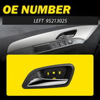 LH Interior Door Handle for Chevrolet Cruze (2011–2015) 95213025 EPY