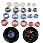 Set of 4 Interior Air Condition Audio Button Switch Knob Covers for Toyota Camry (2018)