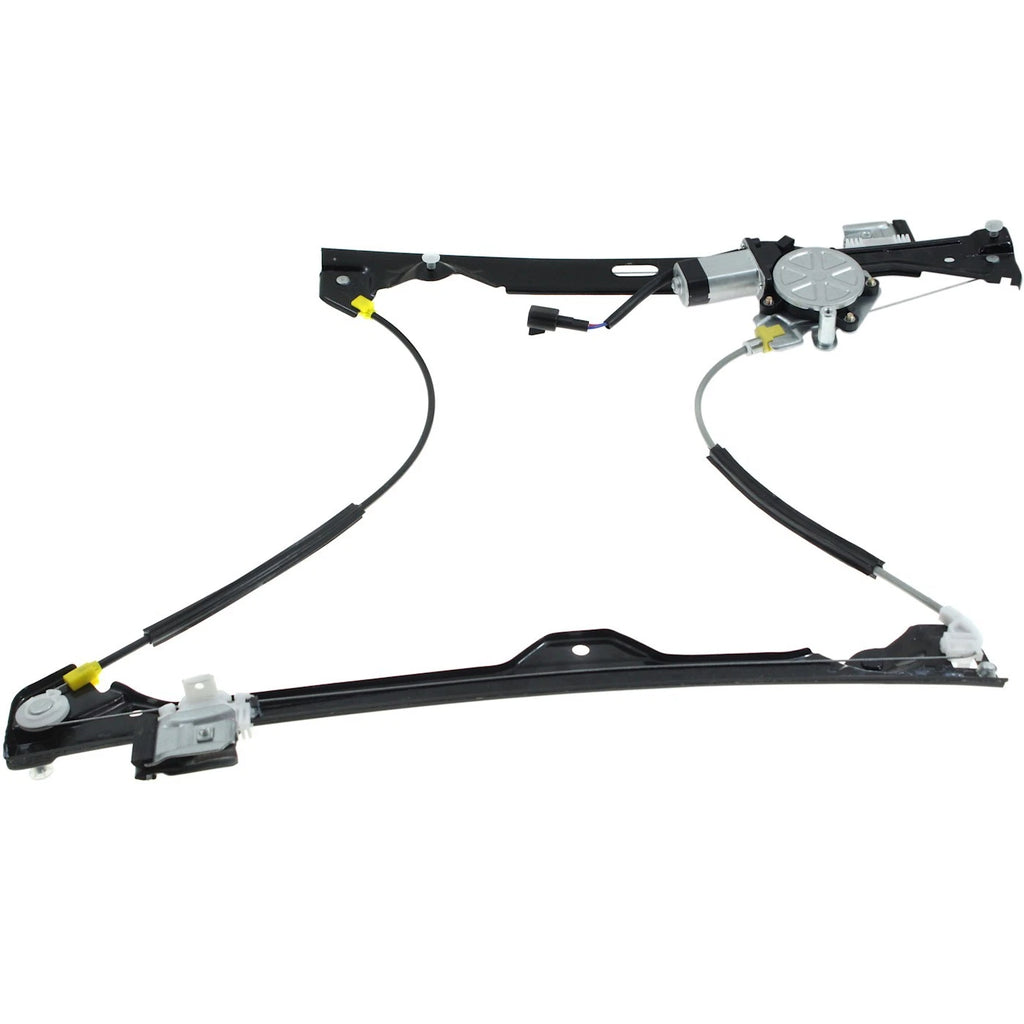 2X Door Glass Kit for Chevrolet Silverado 1500 (2007–2013) Rear Right