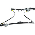 2X Door Glass Kit for Chevrolet Silverado 1500 (2007–2013) Rear Right