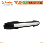 Front Right Door Handle for Hyundai Sonata (2006–2010) Black Plastic