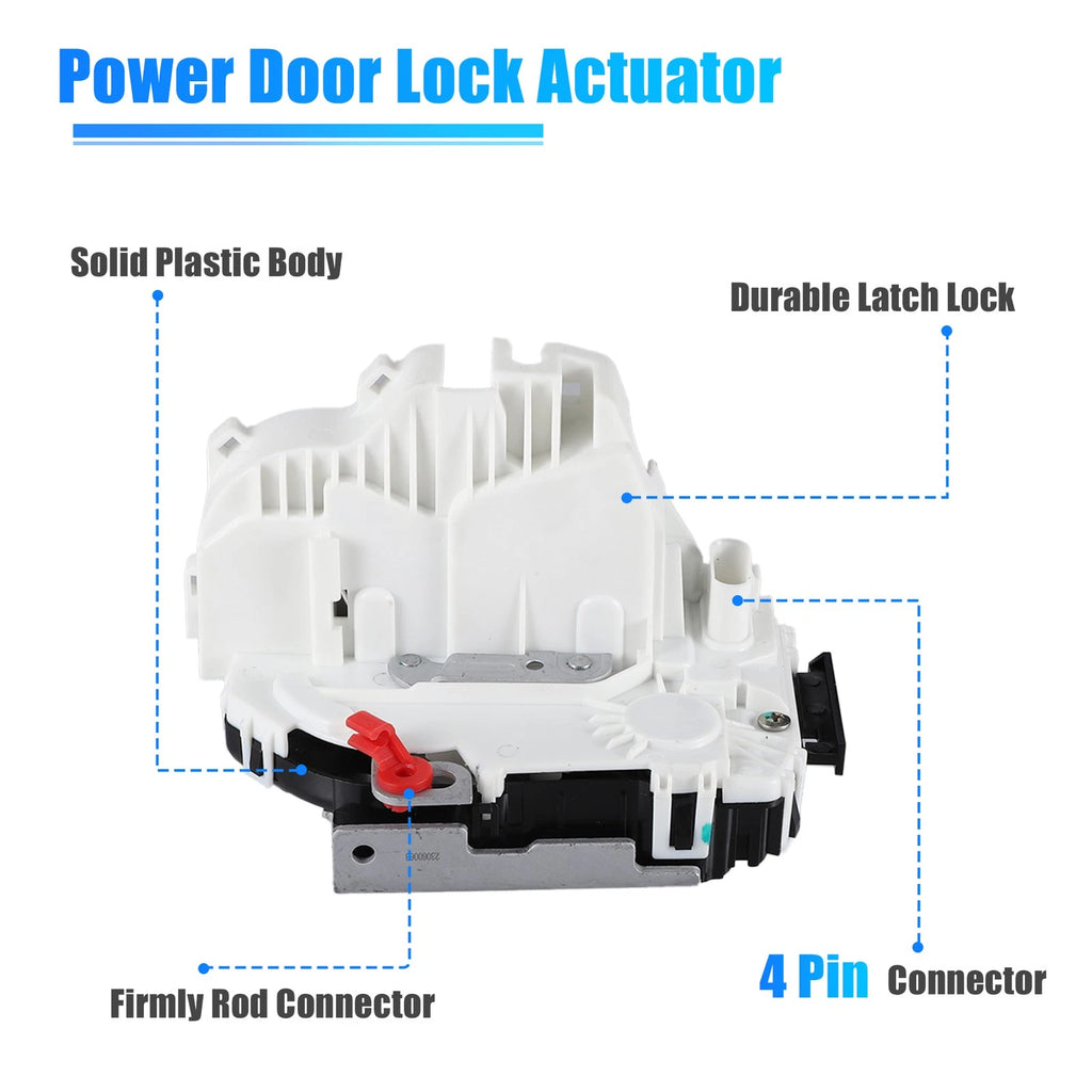 Rear Left Power Door Lock Actuator Motor for Dodge Durango, Jeep (No. 4589923AH)