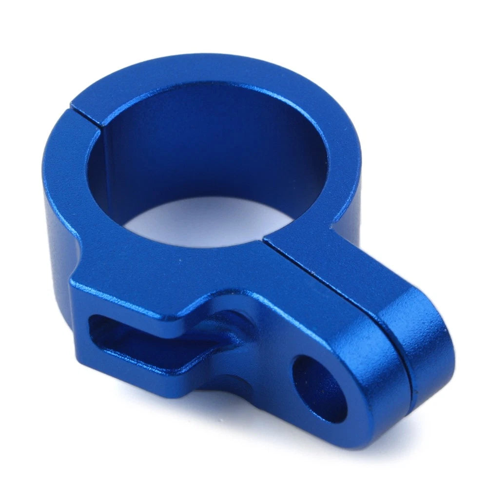 CNC Front Brake Hose Clamp for Honda CR80R CR85R CR125R CR250R (1996–2007) Blue