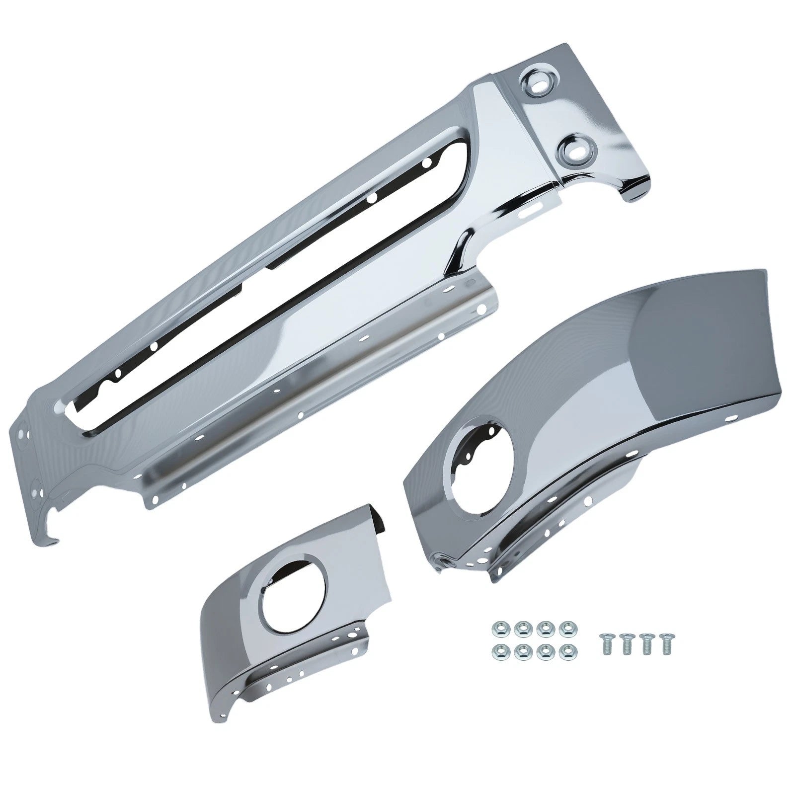 Chrome Front Bumper Face Bar for Ford F-150 (2006–2008) 6L3Z17757AA
