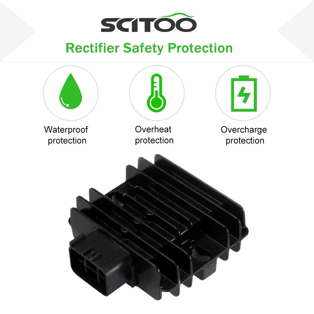 Voltage Regulator Rectifier for Kawasaki Mule 600 (2005) KAF400B 12V