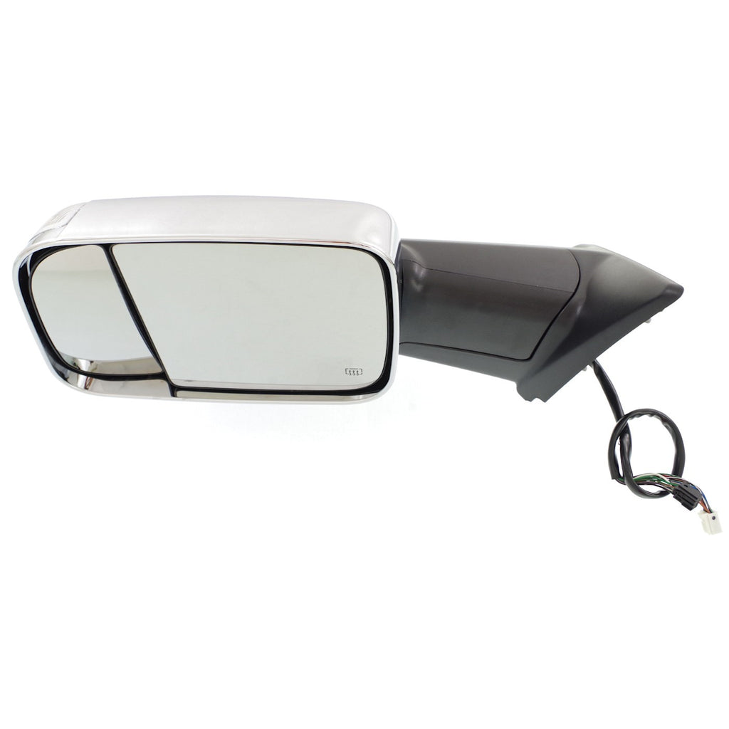 Tow Mirror for Ram 1500 (2013–2018) Driver Side Power Heated Memory Blind Spot