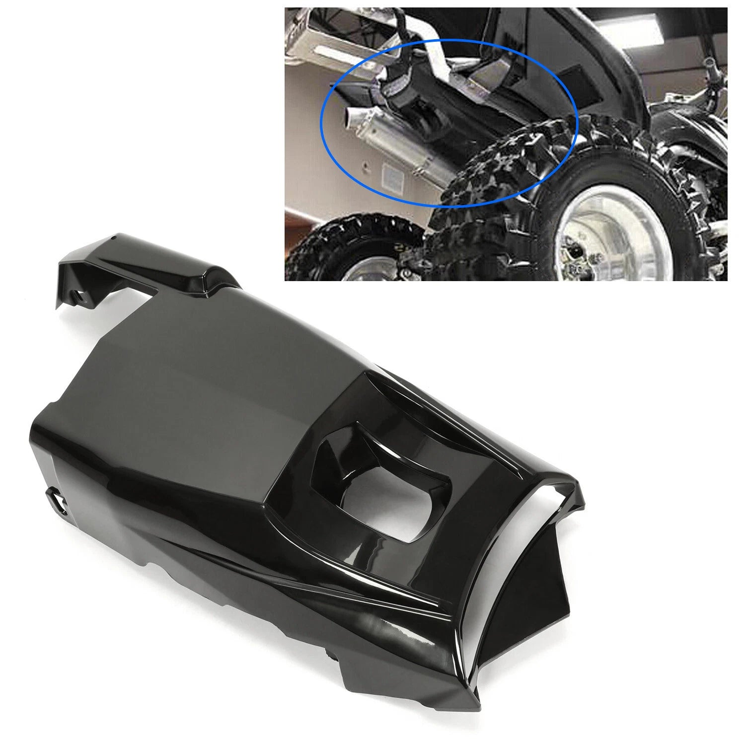 Rear Taillight Cover for Yamaha Raptor 700/700R (2006–2023)