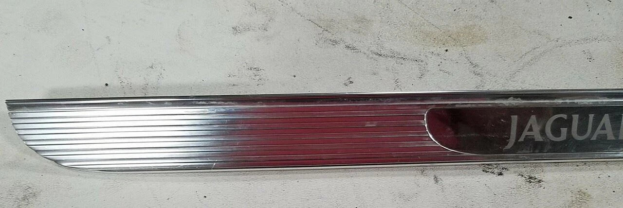 Chrome Door Sill Scuff Plate for Jaguar S-Type (2000–2003) - Left LH