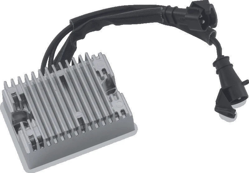 Twin Power Voltage Regulator for Harley-Davidson XL (2009–2013) Chrome, Replaces 74711-08, 32 Amp