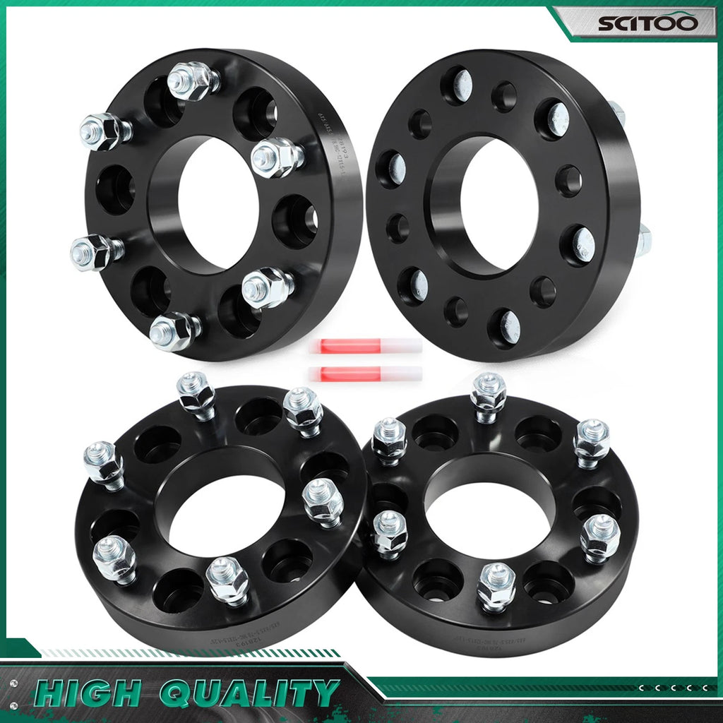 Set of 4 Wheel Adapters 6x5 to 6x5.5 for GMC Envoy (2002–2009) 12x1.5