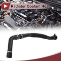 Radiator Coolant Hose for BMW 230i 320i 330i 430i Rubber Black
