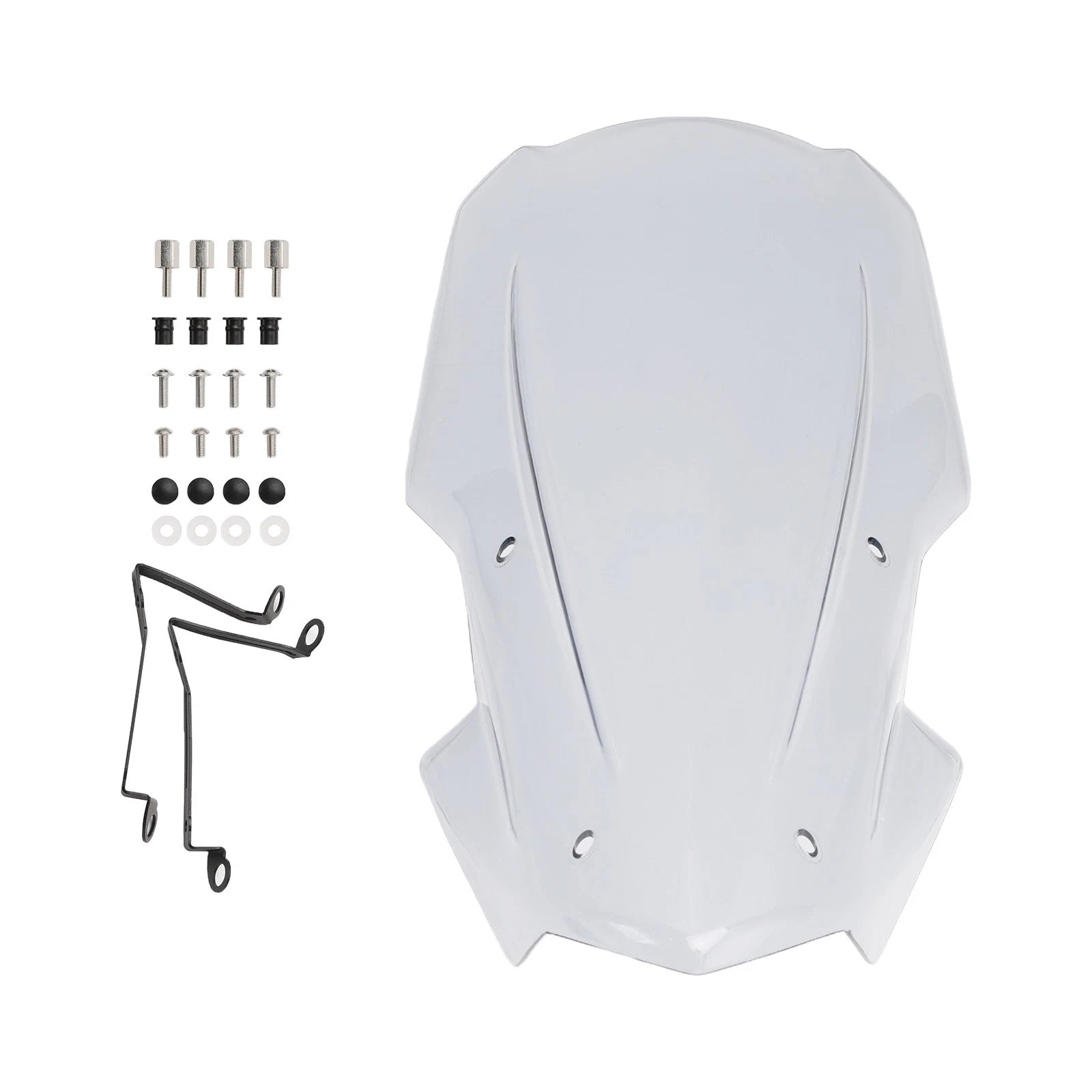 Windscreen Windshield with Bracket for Kawasaki Z900 (2017–2018) Clear