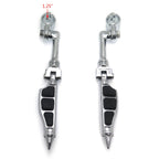 4.5" Stiletto Spike FootPeg for Harley Dyna Sportster Touring (1.25" Engine Guard)
