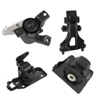 Set of 4 Engine Motor and Transmission Mounts for Toyota RAV4 (2009–2012)
