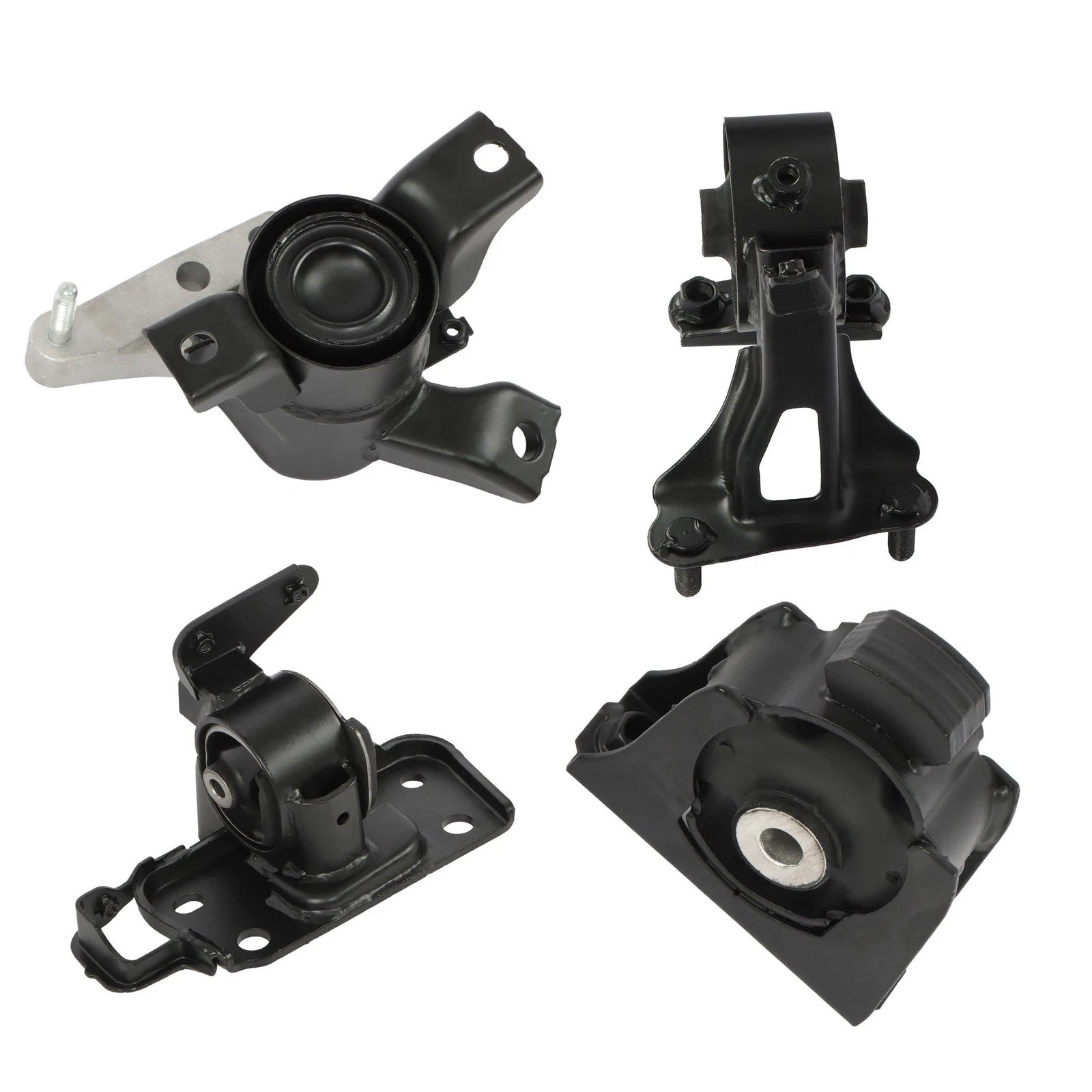 Set of 4 Engine Motor and Transmission Mounts for Toyota RAV4 (2009–2012)
