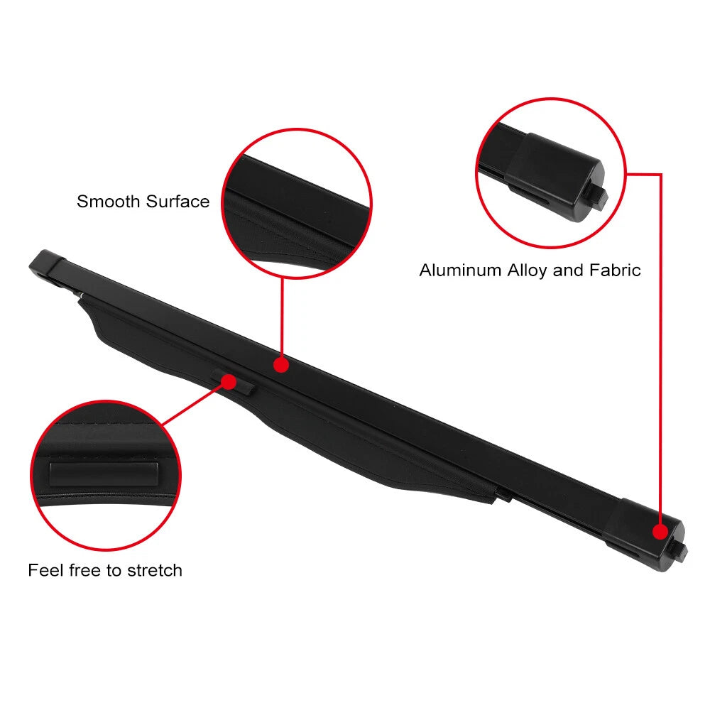 Retractable Rear Cargo Security Trunk Cover for Dodge Caliber (2007–2012)