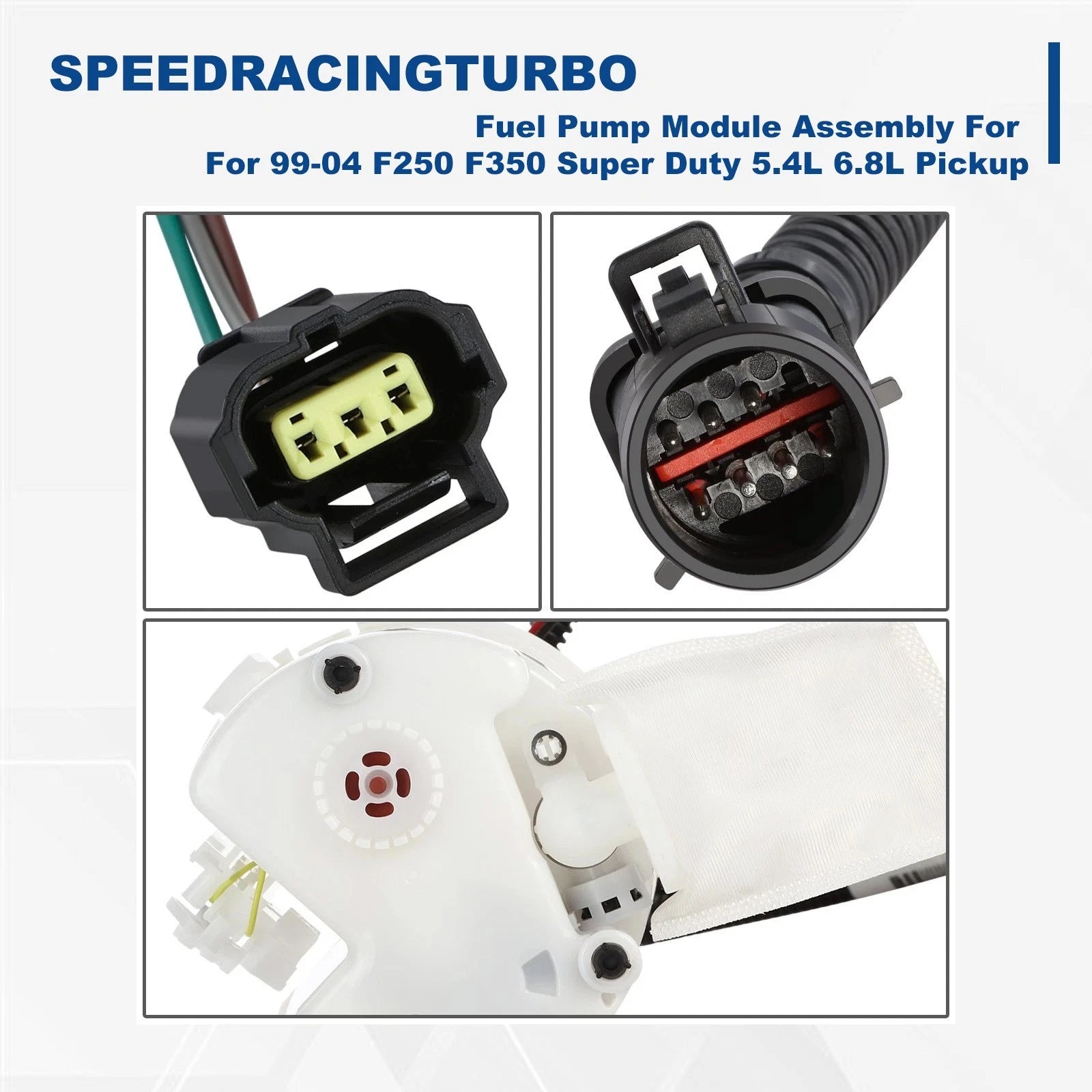 Fuel Pump Module + Sending Unit for Ford F250 F350 Super Duty (1999–2004)