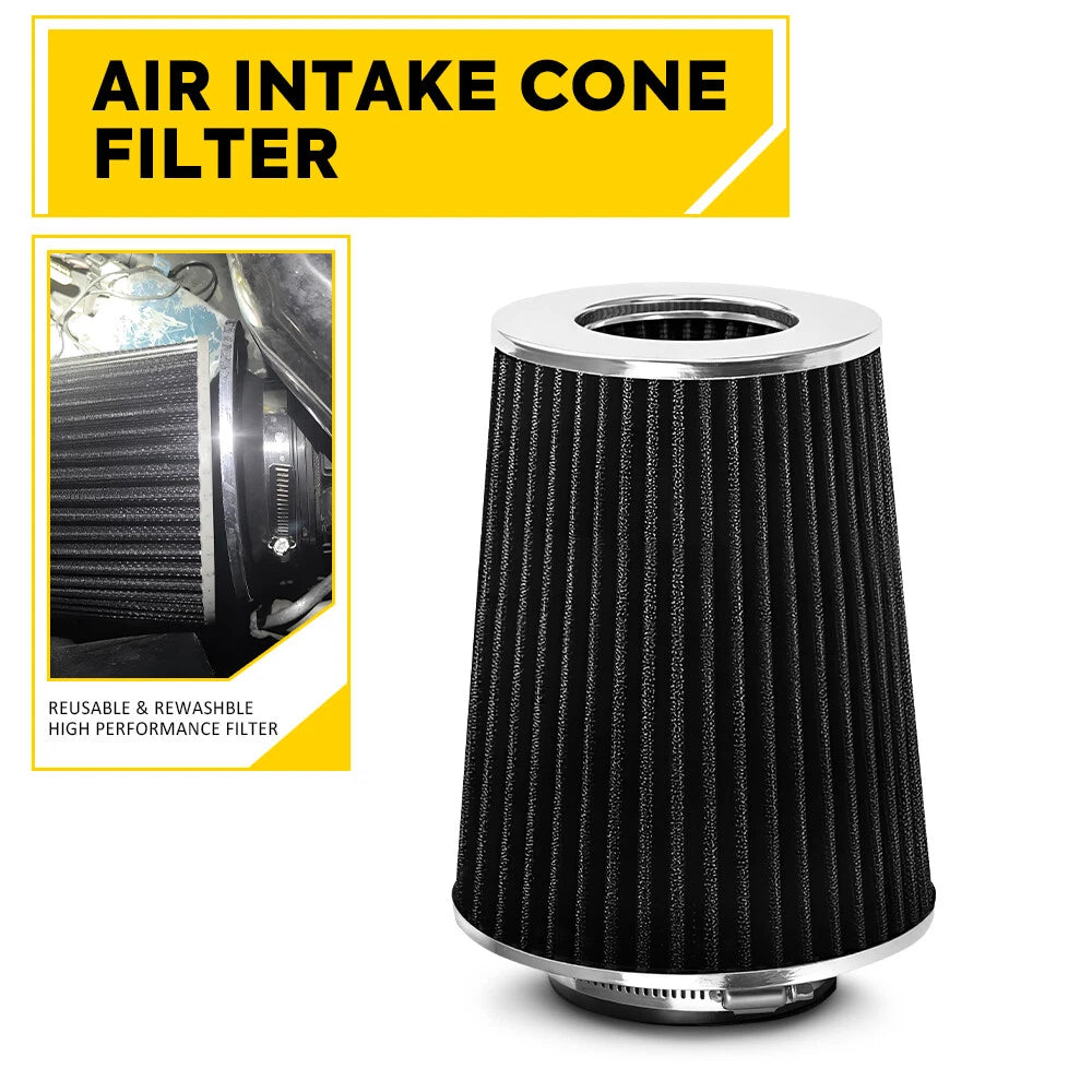 4in Black Cold Air Intake for Truck 