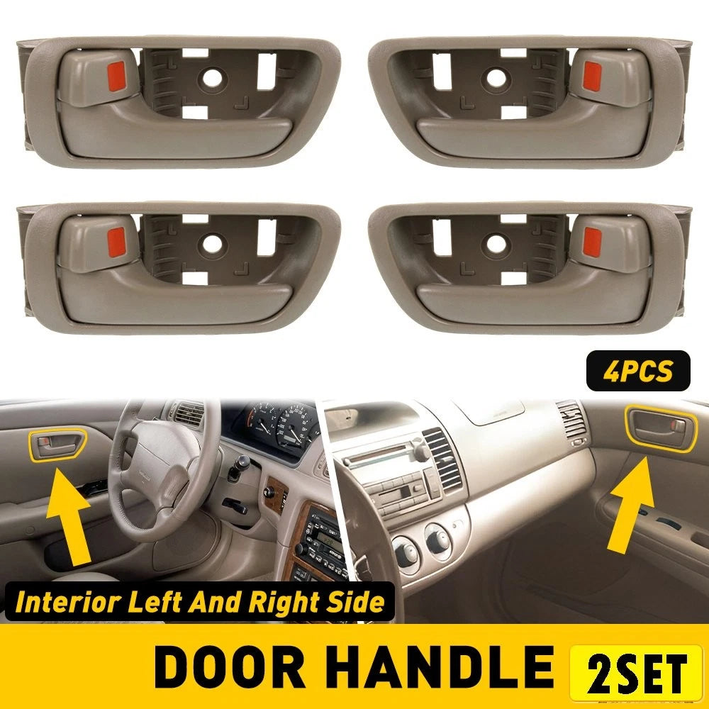 8x Door Handle Set for Toyota Camry (2002–2006) Beige 6920533030E