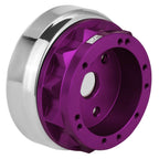 J2 6-Bolt Hub Adapter for Ford Fairlane Mustang (1965–1969) - Purple Aluminum