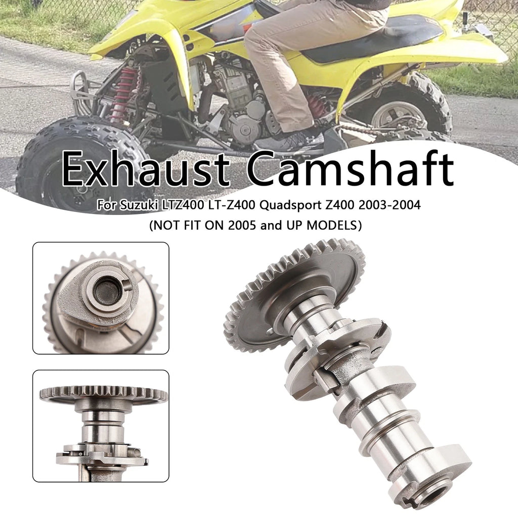 Exhaust Camshaft for Suzuki LTZ400 LT-Z400 Quadsport Z400 (2003–2004) 12720-07G00