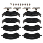 Front & Rear Ceramic Brake Pads for Chrysler Aspen/Ram 1500 (2007–2018)