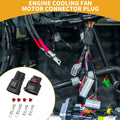 2 Pin Engine Cooling Fan Motor Connector Plug for Ford 