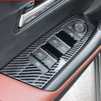 18PCS Carbon Fiber Interior Button Trim Cover Decor for Mazda CX-50 (2023–2024)