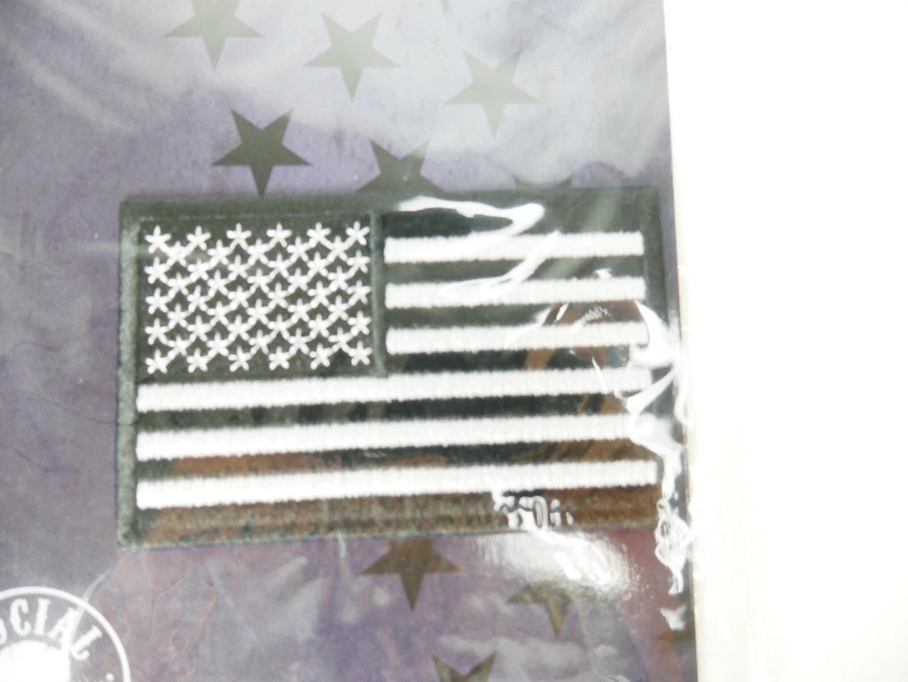5pc Embroidered Iron-On Motorcycle Patch for American Bikes (USA)