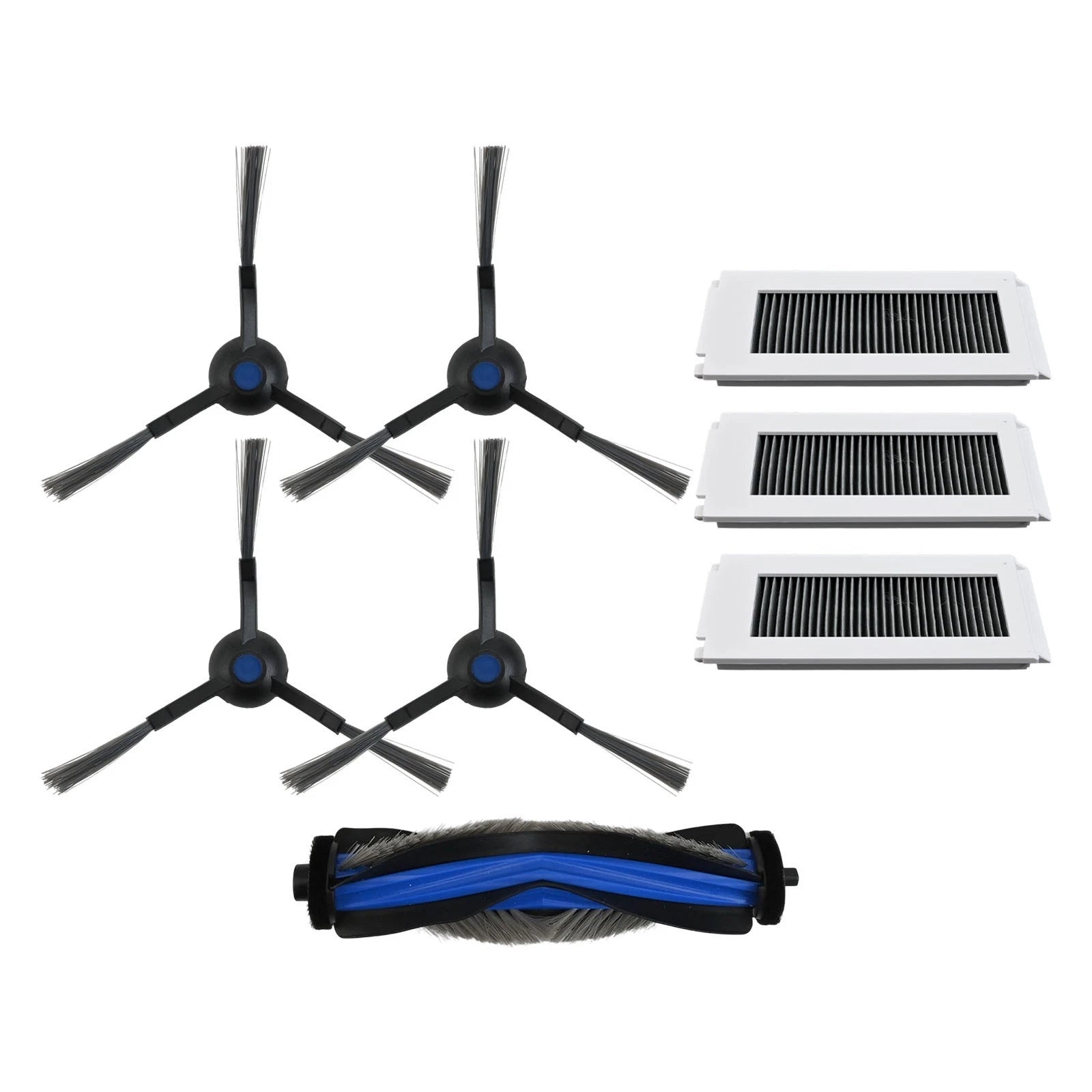 Main Brush Filter Set for Ecovacs Deebot N30 N30 Pro (2020–2023)