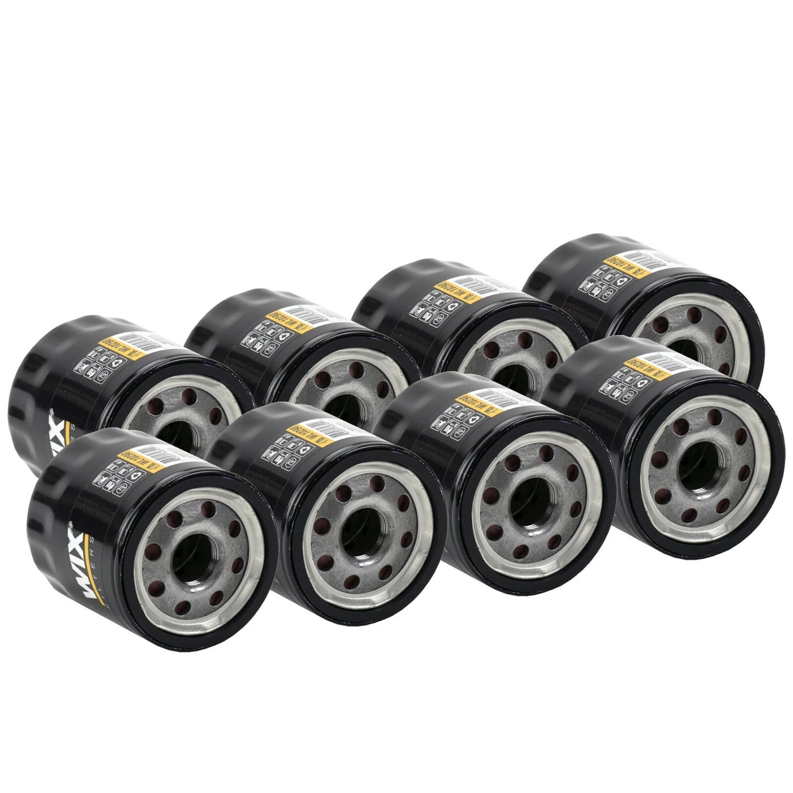 Set of 8 Engine Oil Filters for Buick Cadillac Chevrolet GMC (Police)