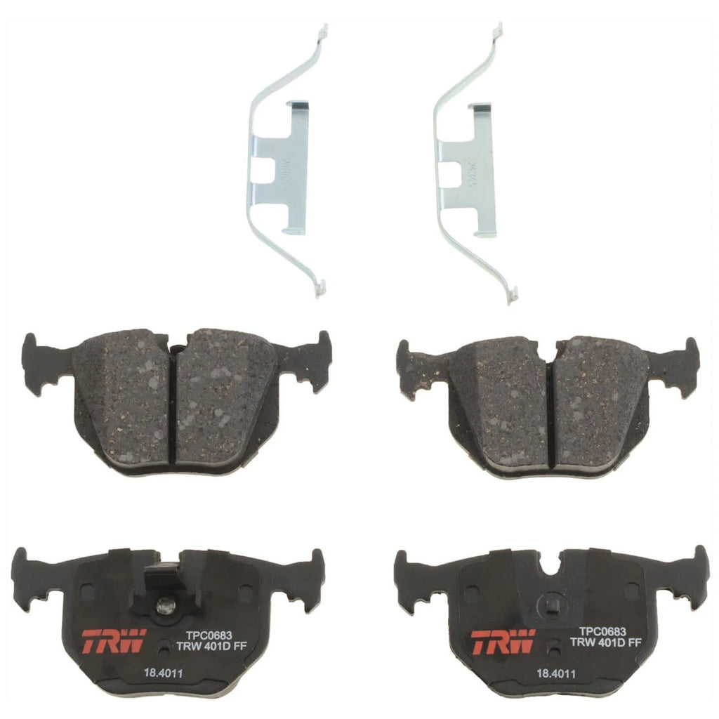 2X Brake Disc and Pad Kit for BMW X5 Series (E53)