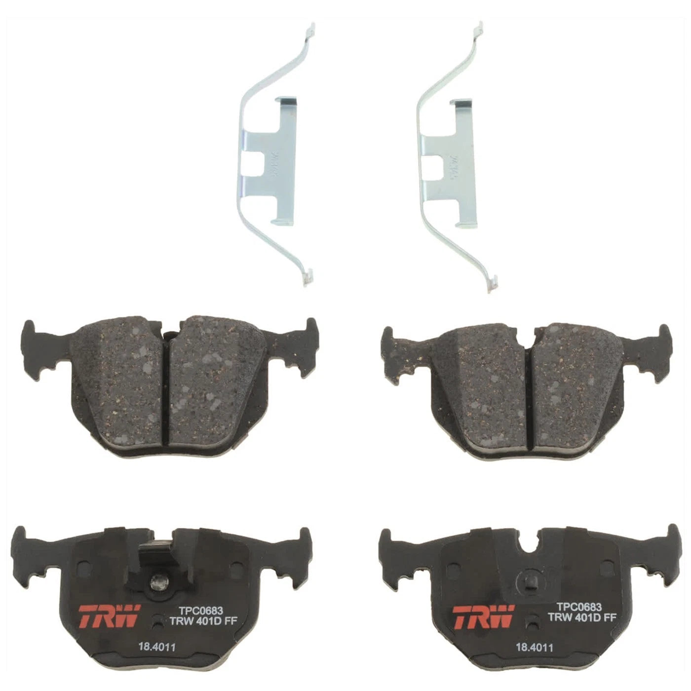 2X Brake Disc and Pad Kit for BMW X5 Series (E53)